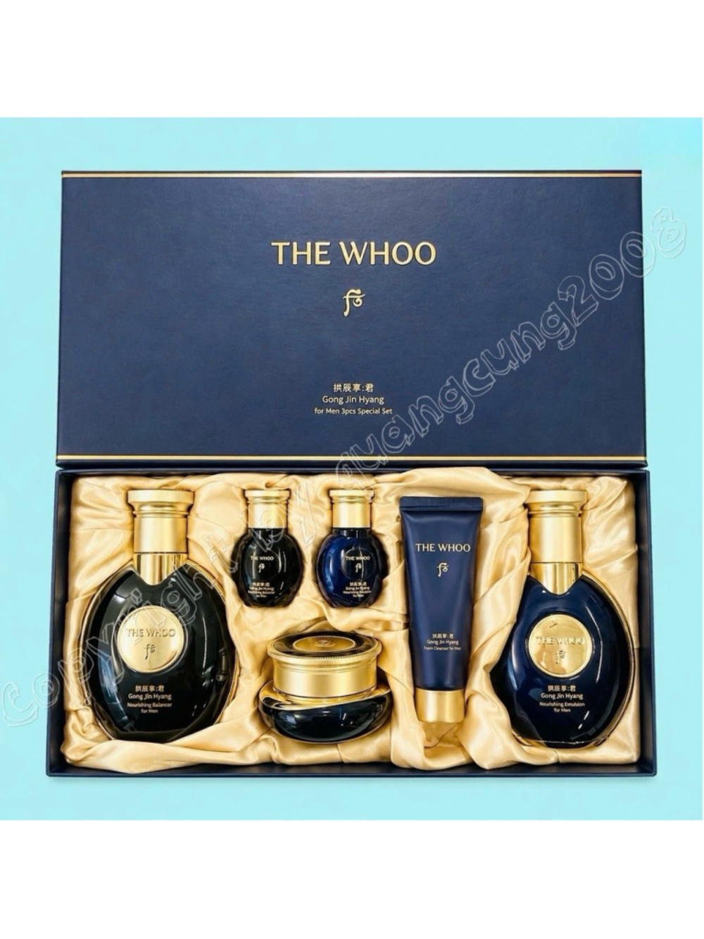 The History of Whoo Gongjinhyang for Men 3pcs Special Set K-beauty